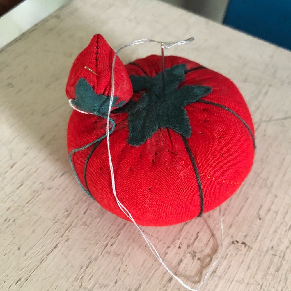 Vintage Tomato Pincushion